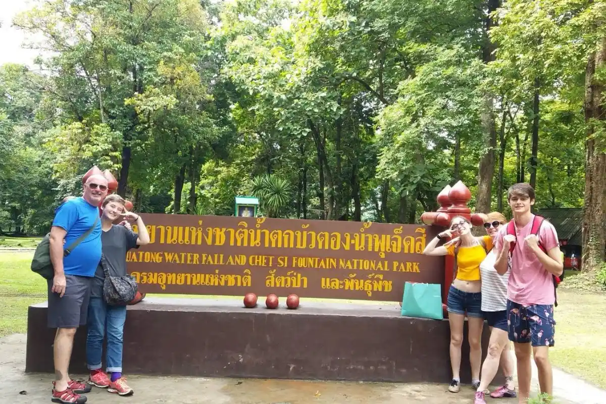 Bua Thong Sticky Waterfalls Private Tour from Chiang Mai