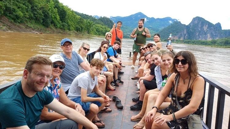 Pak Ou Caves and Kuang Si Waterfalls Tour Exclusive Private Tour from Luang Prabang