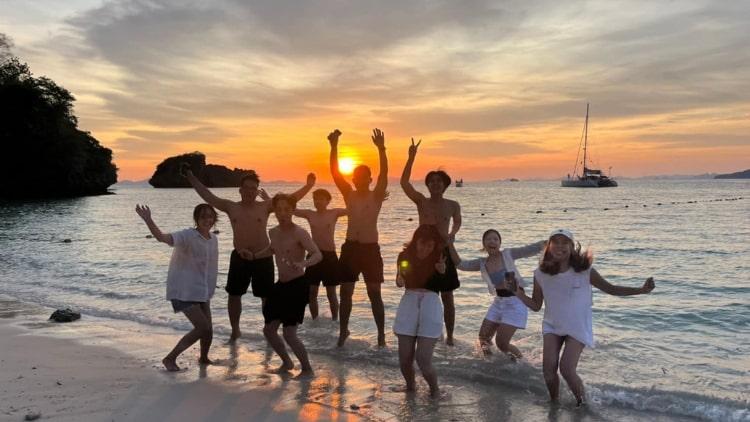 Phi Phi Islands and Sunset 4 Island Small Group Tour from Krabi Scenic Escape