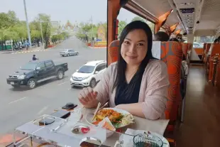 Thai Bus Food Tour Lunch Time Ticket Luxury Experience