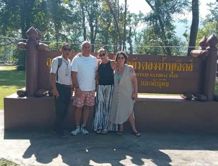 Bua Thong Sticky Waterfalls Private Tour from Chiang Mai Amazing Waterfall Adventure