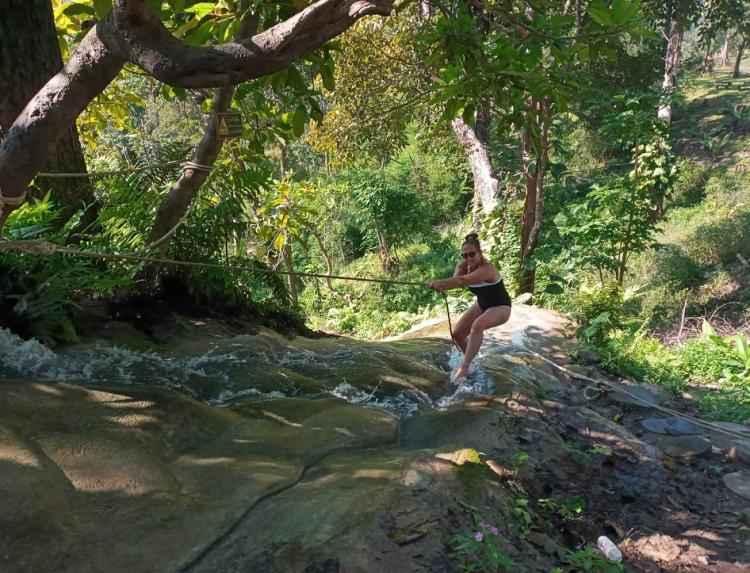 Bua Thong Sticky Waterfalls Private Tour from Chiang Mai Amazing Waterfall Adventure