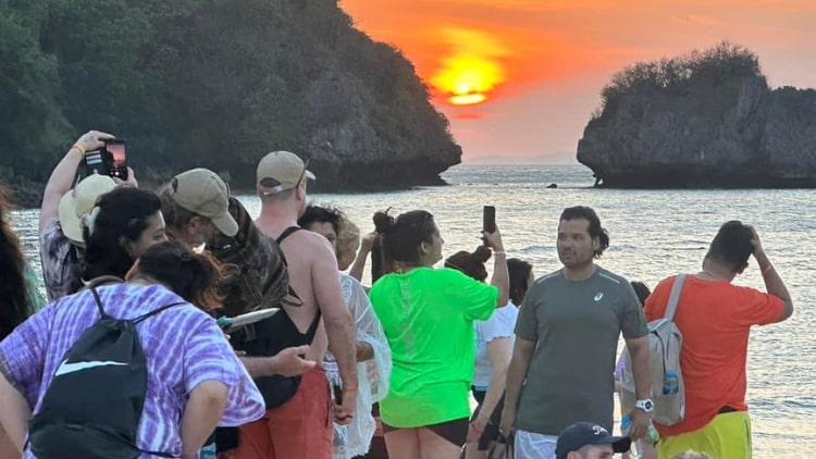 Amazing Krabi 7 Islands Sunset Tour with BBQ Dinner by Speed Boat