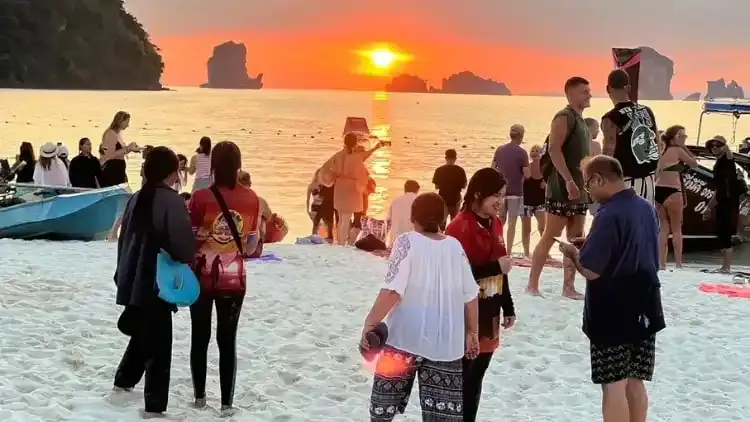 Amazing Krabi 7 Islands Sunset Tour with BBQ Dinner by Speed Boat