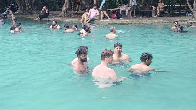 Krabi Jungle Tour-Amazing Hot Springs Emerald Pool Explore Tiger Cave Temple