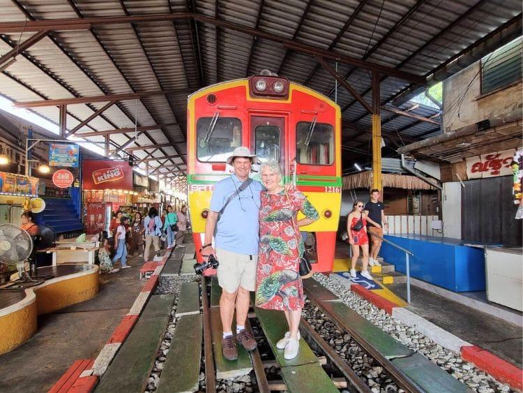 Private Maeklong Railway and Floating Market Adventure Tour