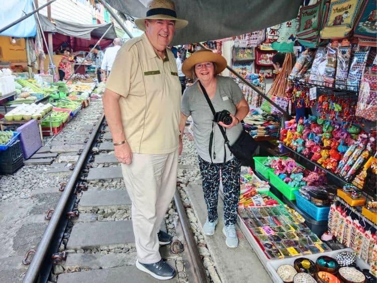 Private Maeklong Railway and Floating Market Adventure Tour